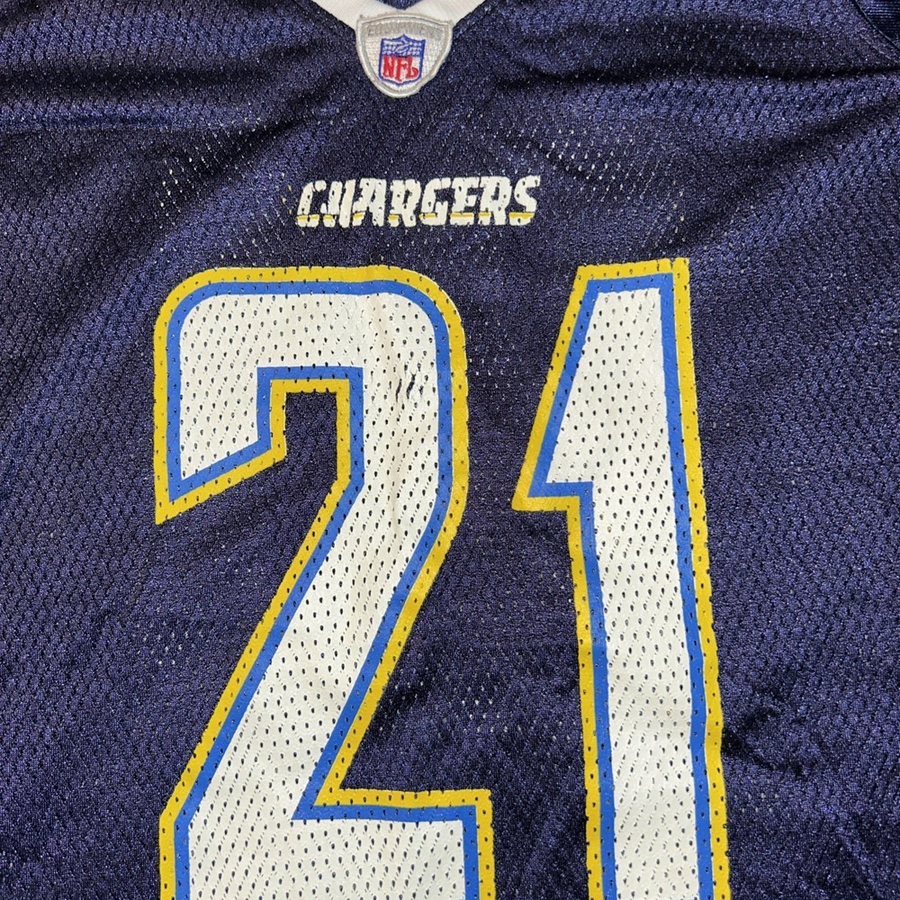 Reebok NFL Youth Kids‎ San Diego Chargers LaDainian Tomlinson #21 Jersey Sz L - Picture 3 of 10